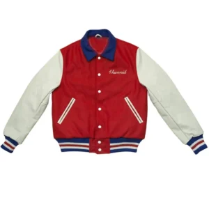 4Hunnid Red and White Jacket