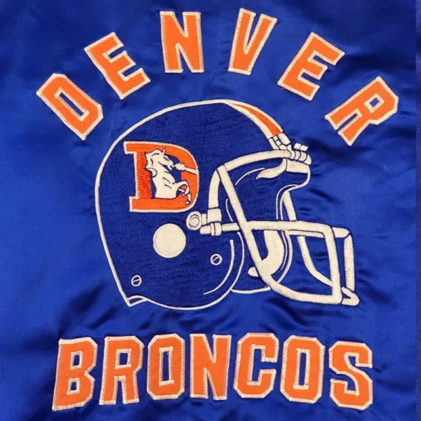 80’s Denver Broncos Royal Jacket - Image 3