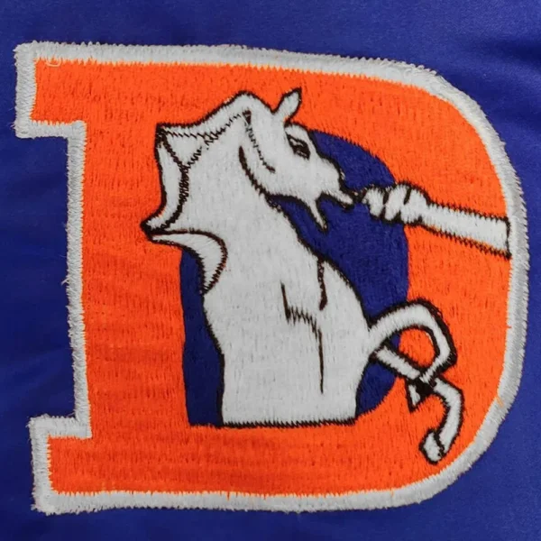 80’s Denver Broncos Royal Jacket - Image 4