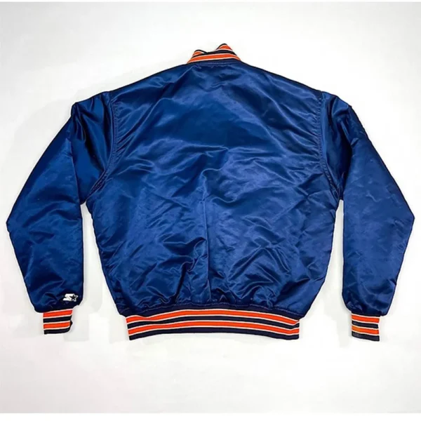 80’s Illinois Fighting Illini Blue Jacket