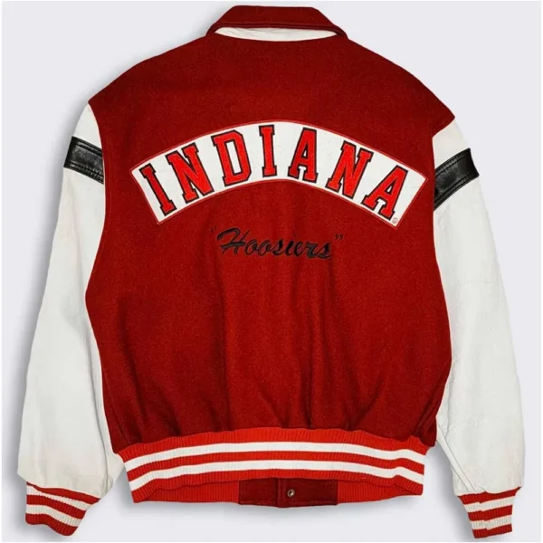 80’s Indiana Hoosiers Varsity Jacket - Image 2