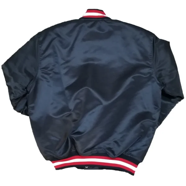 80’s Louisville Cardinals Black Satin Jacket