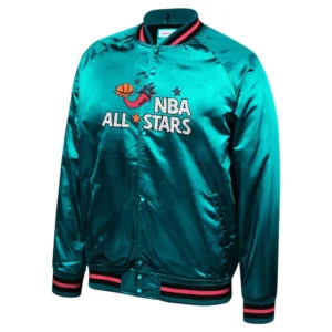 1996 Hardwood Classics All-Star Game Teal Jacket