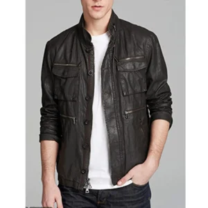 13 Reasons Why S04 Brandon Flynn Leather Jacket