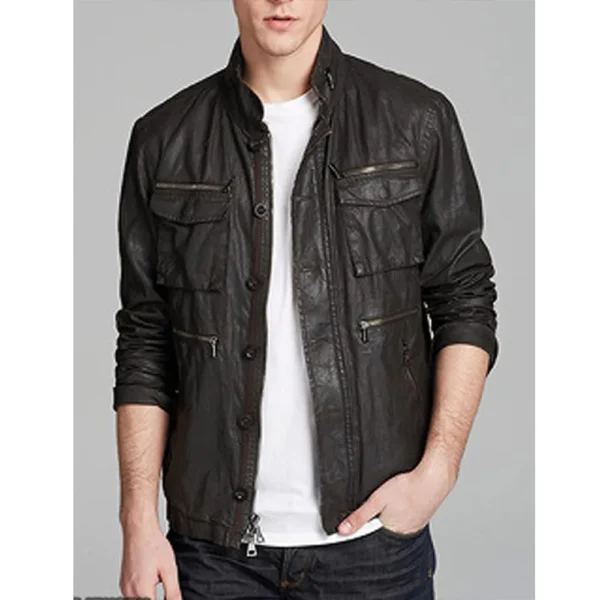 13 Reasons Why S04 Brandon Flynn Leather Jacket