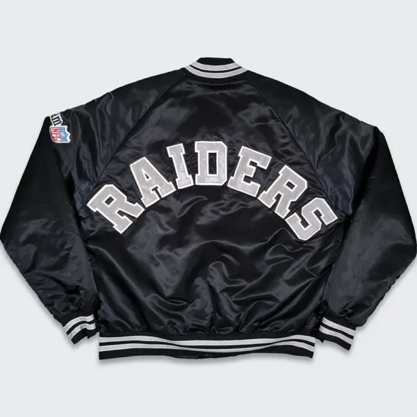 80’s Los Angeles Raiders Bomber Jacket - Image 2