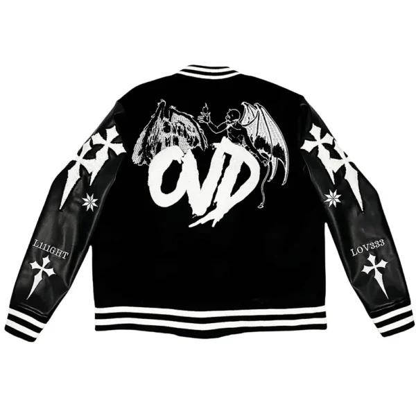 777 O-Ver-Dose Varsity Jacket - Image 2