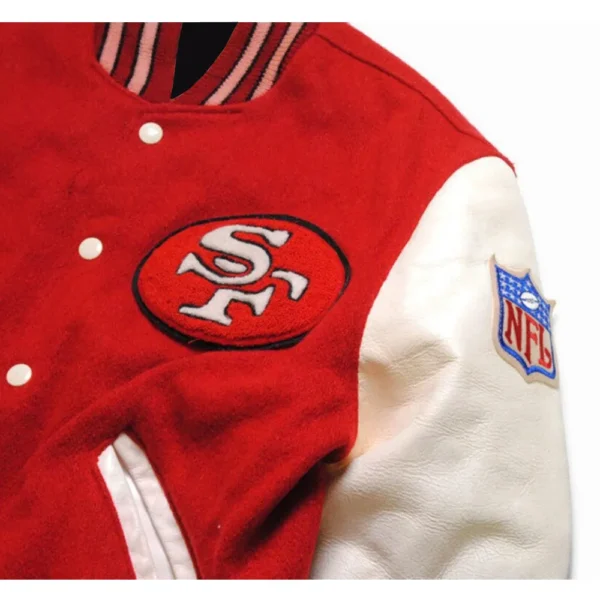 49ers SF Super Bowl Varsity Jacket