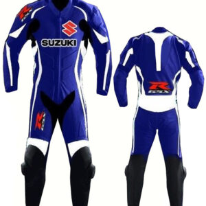 Men’s Suzuki GSXR Motorbike Leather Suit