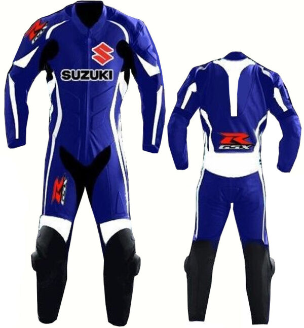 Men’s Suzuki GSXR Motorbike Leather Suit
