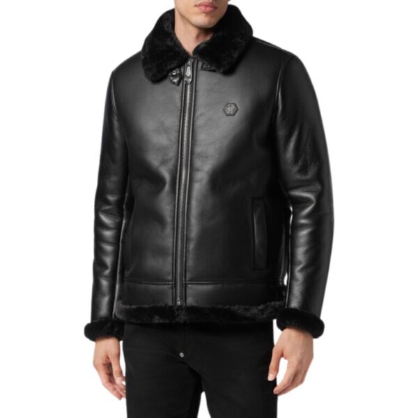 PHILIPP PLEIN ECO SHEARLING JACKET - Image 2