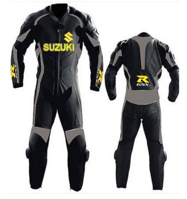 SUZUKI GSXR Motorcycle Branded Leather Suit