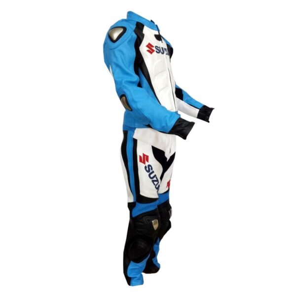 Men’s Suzuki Motorcycle Racing Leather MotoGP Suit - Image 2