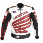 HONDA HRC Motorbike Leather Jacket