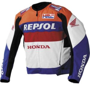 HONDA Repsol Motorcycle Sport Leather Jacket