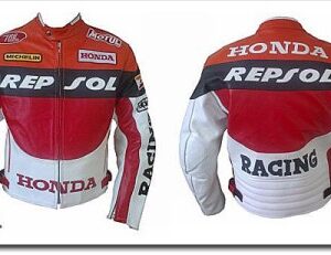 HONDA Repsol Motorbike Racing Leather Jacket
