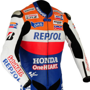 HONDA Repsol Motorcycle Sports Leather Jacket