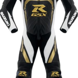 SUZUKI Motorbike Branded Sport Leather Suit