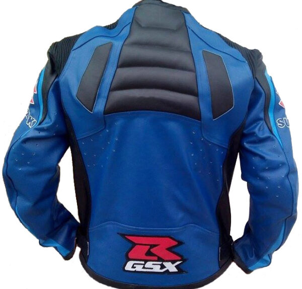 Suzuki GSXR Motorbike Leather Jacket