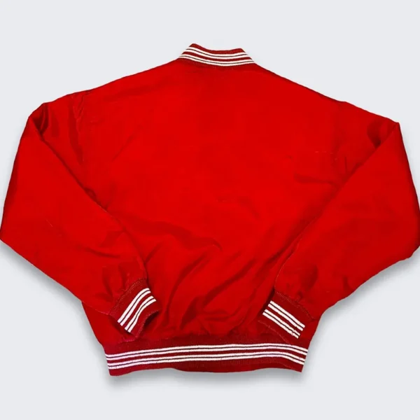 80’s Portland Winterhawks Red Jacket - Image 2