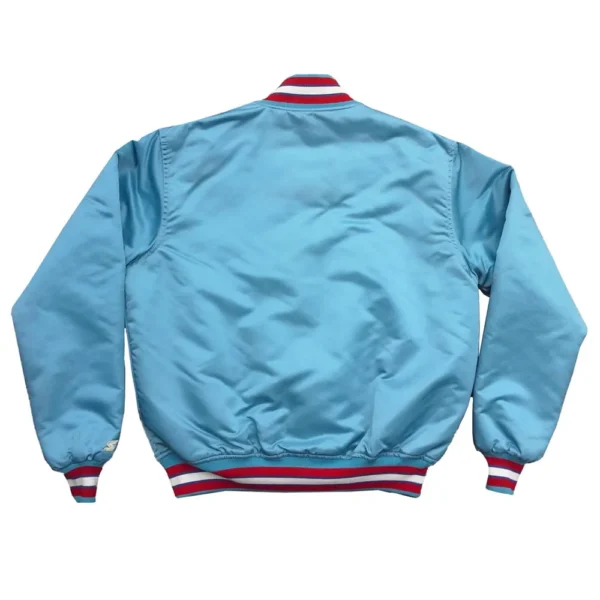 80’s Sacramento Kings Mint Satin Jacket - Image 2