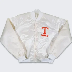 80’s Tennessee Volunteers White Bomber Jacket
