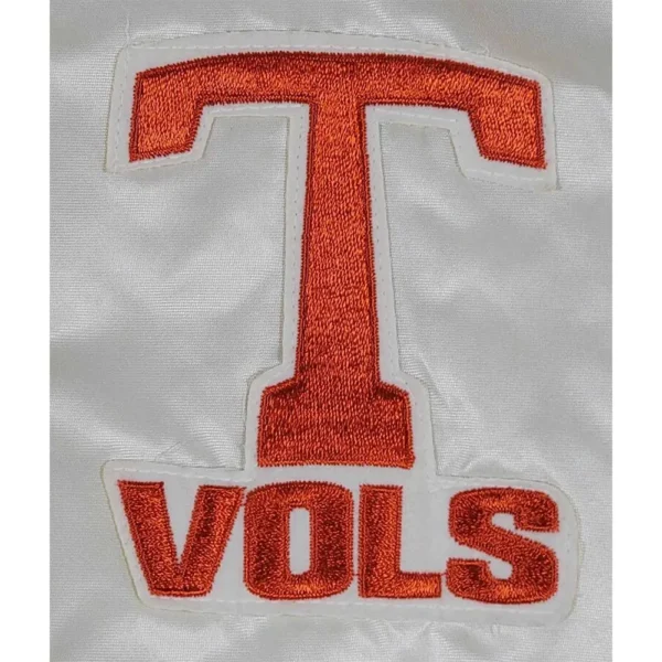 80’s Tennessee Volunteers White Bomber Jacket
