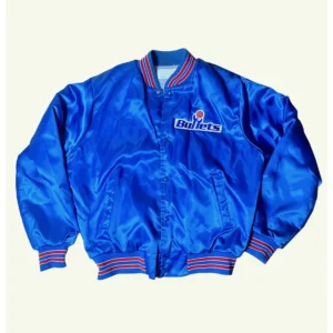 80’s Washington Bullets Blue Jacket