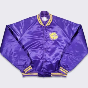 80’s Western Illinois Leathernecks Bomber Jacket
