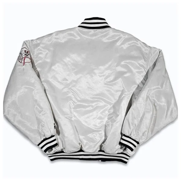 90’s New York Yankees Silver Jacket - Image 2