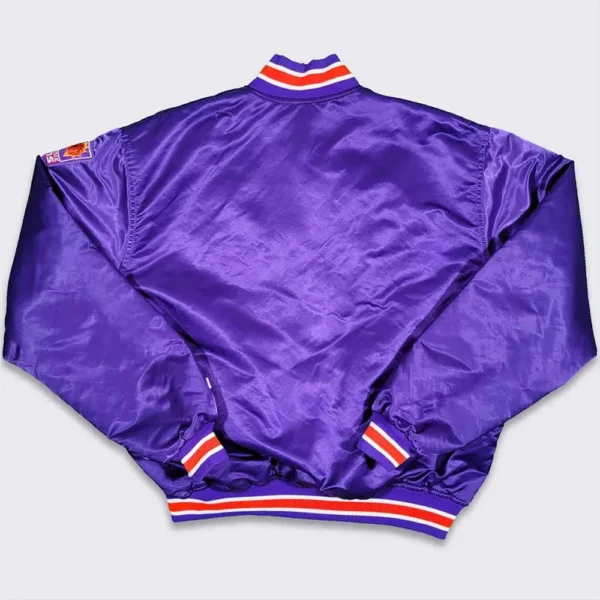 90’s Phoenix Suns Purple Jacket - Image 2