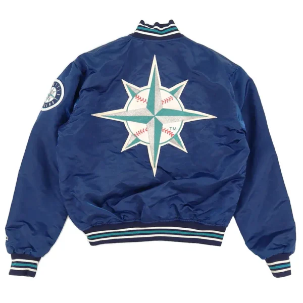 90’s Seattle Mariners Navy Bomber Jacket