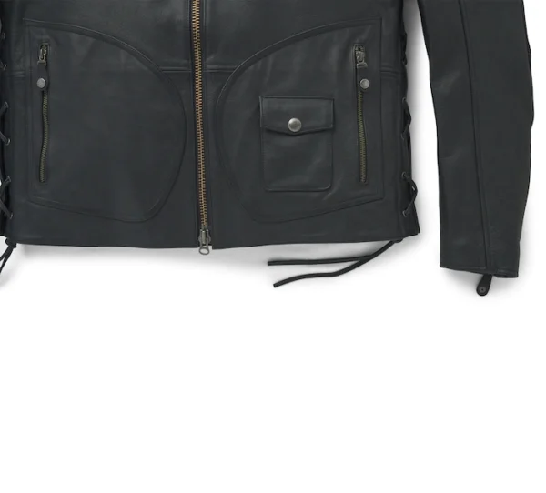 HARLEY DAVIDSON PANHEAD III LEATHER RIDING JACKET