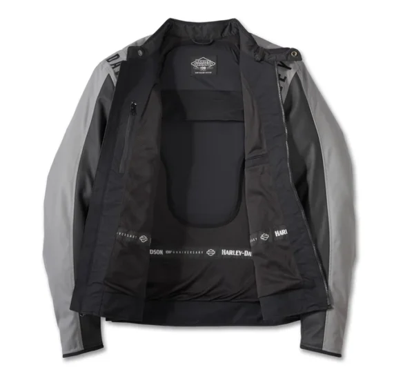 Harley Davidson Men’s 120th Anniversary Imprint Riding Jacket - Image 3