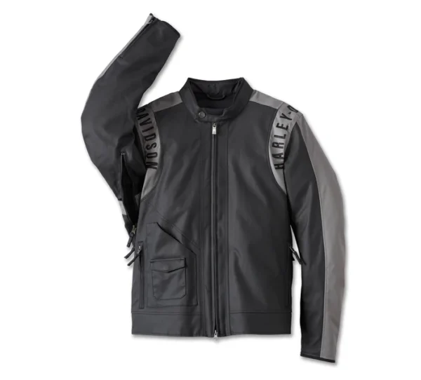 Harley Davidson Men’s 120th Anniversary Imprint Riding Jacket - Image 2