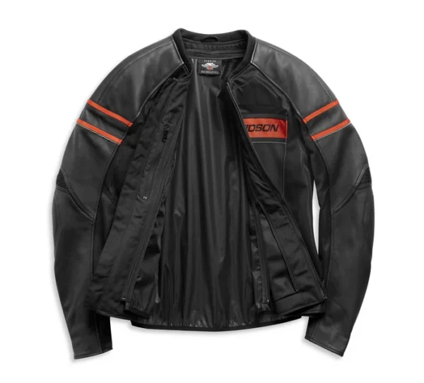Harley Davidson Men’s H-D Brawler Leather Jacket - Image 2