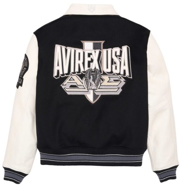 Avirex Omega Wool Leather Jacket