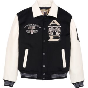 Avirex Omega Wool Leather Jacket