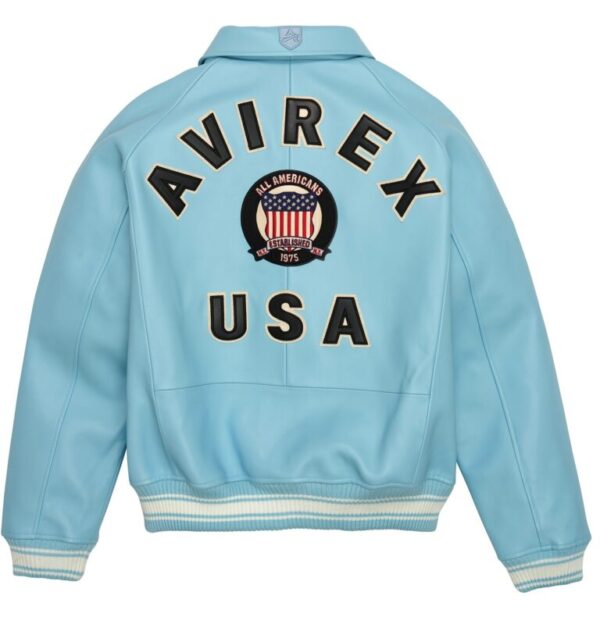 Avirex Leather Jacket Glacier - Image 2
