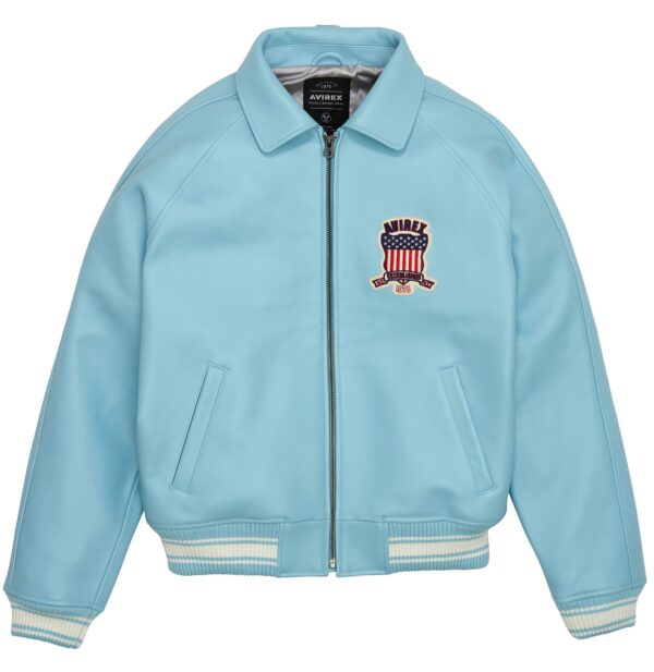 Avirex Leather Jacket Glacier