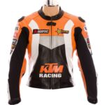 KTM MotoGP Motorcycle Racing Leather Jacket