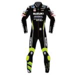 Suzuki Ecstar Black MotoGP Bike Race Leather Suit