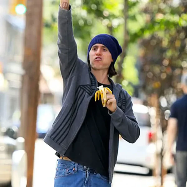 Adam Neumann Wecrashed Fleece Gray Jacket - Image 2