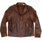 Albert Einstein Vintage Leather Jacket