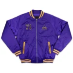 Alcorn State University Purple Baseball Jacket