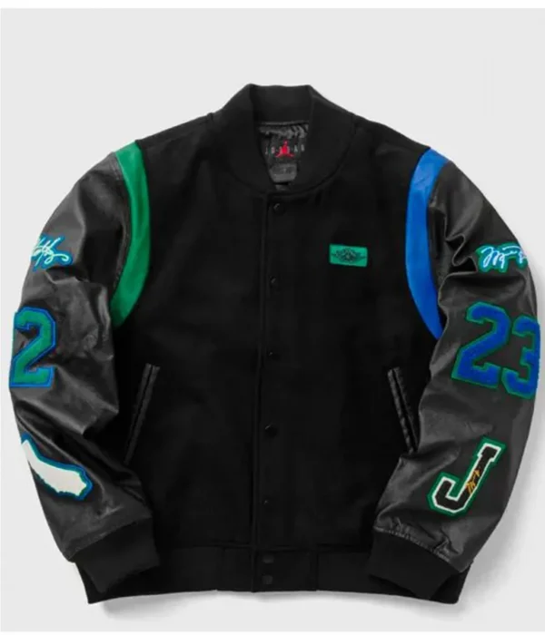Air Jordan Aleali May Letterman Jacket