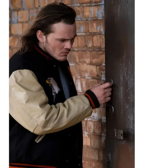 Alex Neustaedter American Rust Varsity Jacket - Image 2