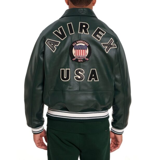 Avirex Leather Jacket Hunter
