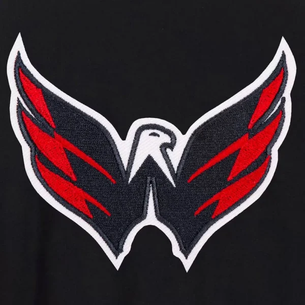 Accent Washington Capitals Varsity Black/Charcoal Jacket