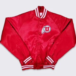 80’s Utah Utes Red Bomber Jacket